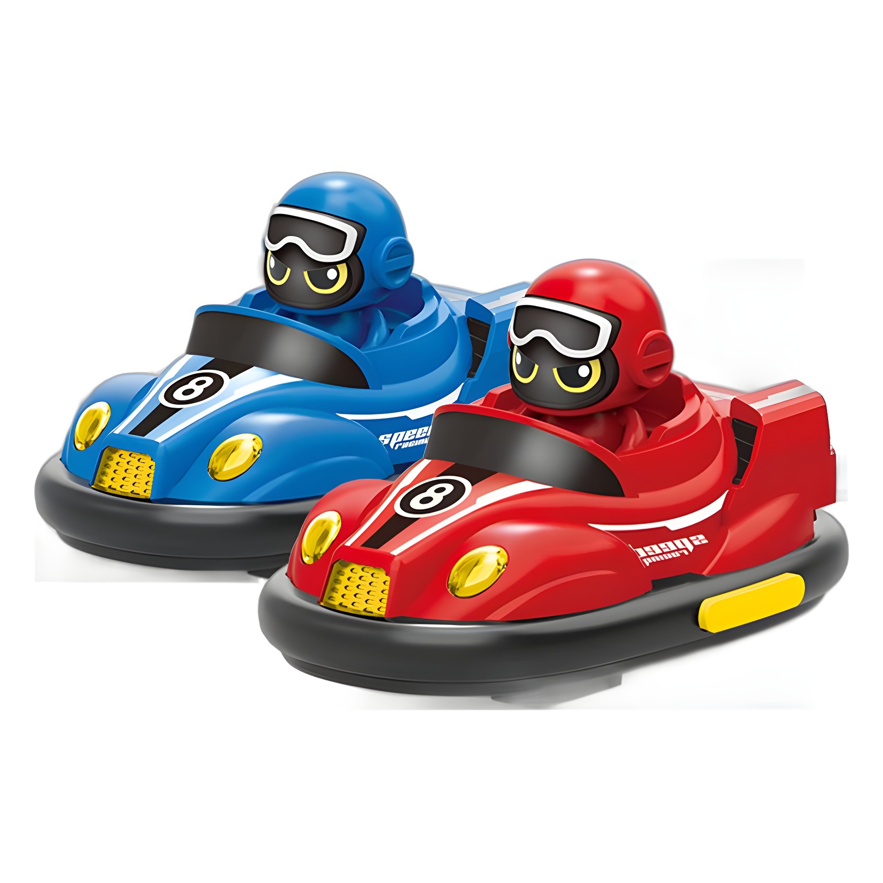 2.4G R/C Car Rc Ejecting Bumper Battle Race Cartoon Toys Remote Control Cars - Imagen 4