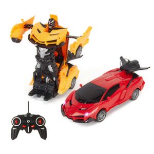 1:16 5 Funktionen eine Berührungsänderung 2 Formen RC Car Fernbedienungsautos mit Lichtern Spray