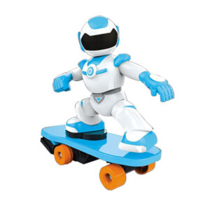2.4G Remote Control 360 Rotation Stunt Stand up Skateboarding Rc Robot