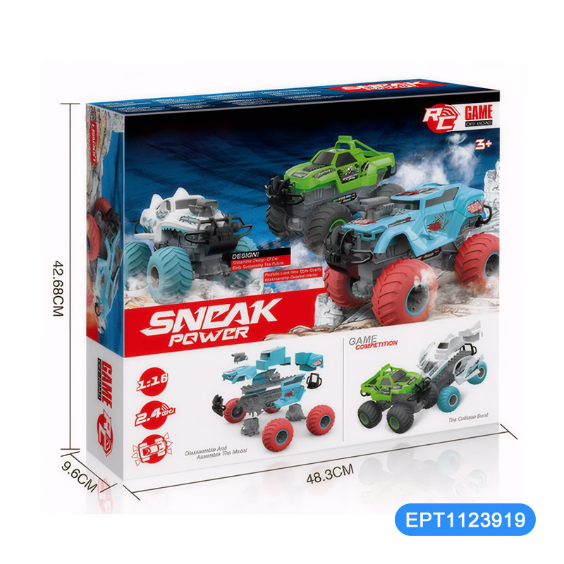 4 Functions Remote Control Off-Road Collision Vehicle Rc Car Toys - Bild 5