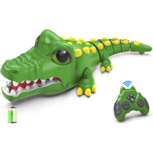 NEW Rechargeable 2.4GHz RC Alligator Robot Remote Control Crocodile Toy Car