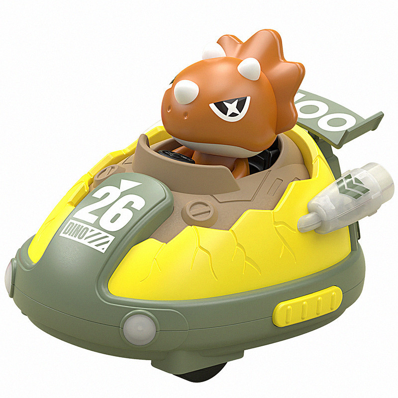 2.4G 4 Function Remote Control 2players Pop up Dinosaur Battle Bumper Car Rc Cars Toys with Lights And Music - Bild 2