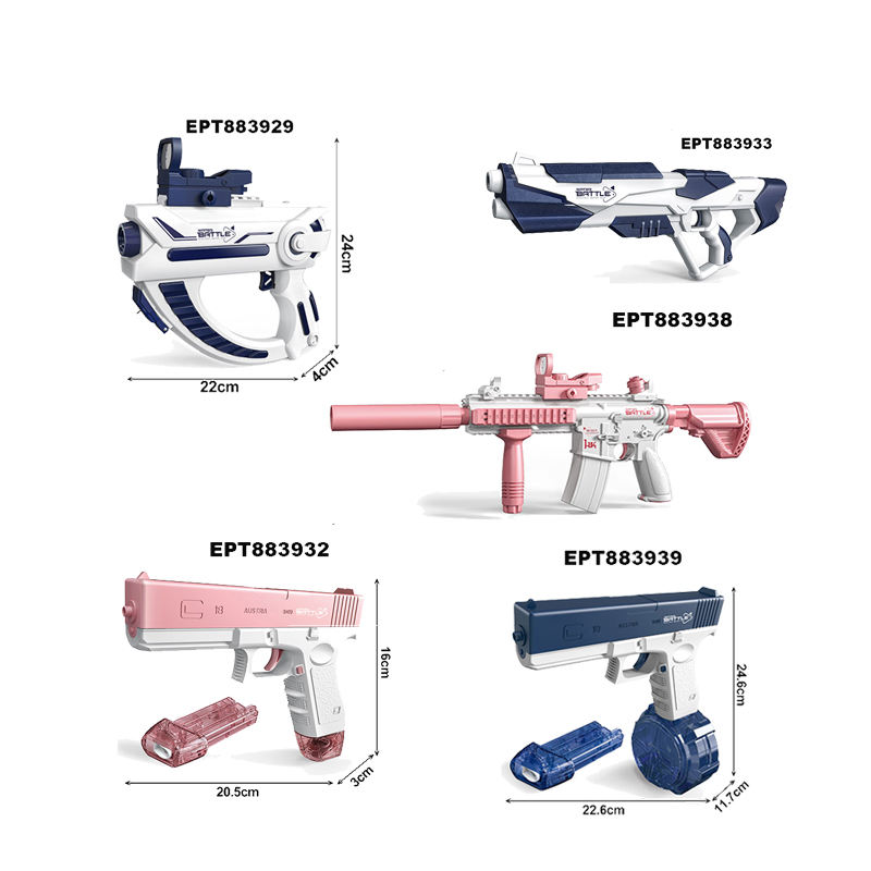 Electric Water Soaker Gun Toy Automatic Kids Summer Automatic Squirt Guns Electric Water Guns for Boys Kids - Bild 3