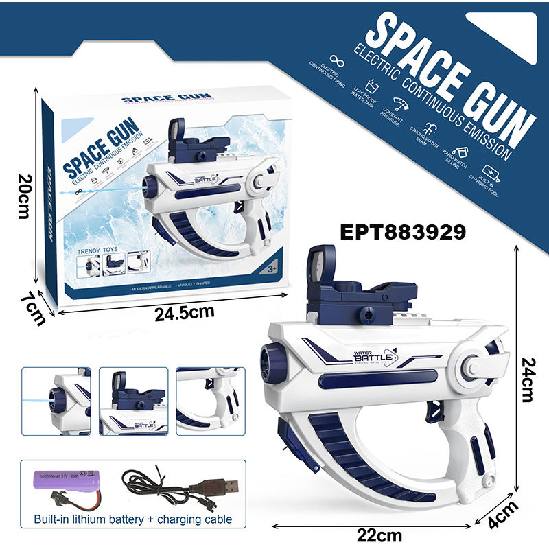 Electric Water Soaker Gun Toy Automatic Kids Summer Automatic Squirt Guns Electric Water Guns for Boys Kids - Bild 4