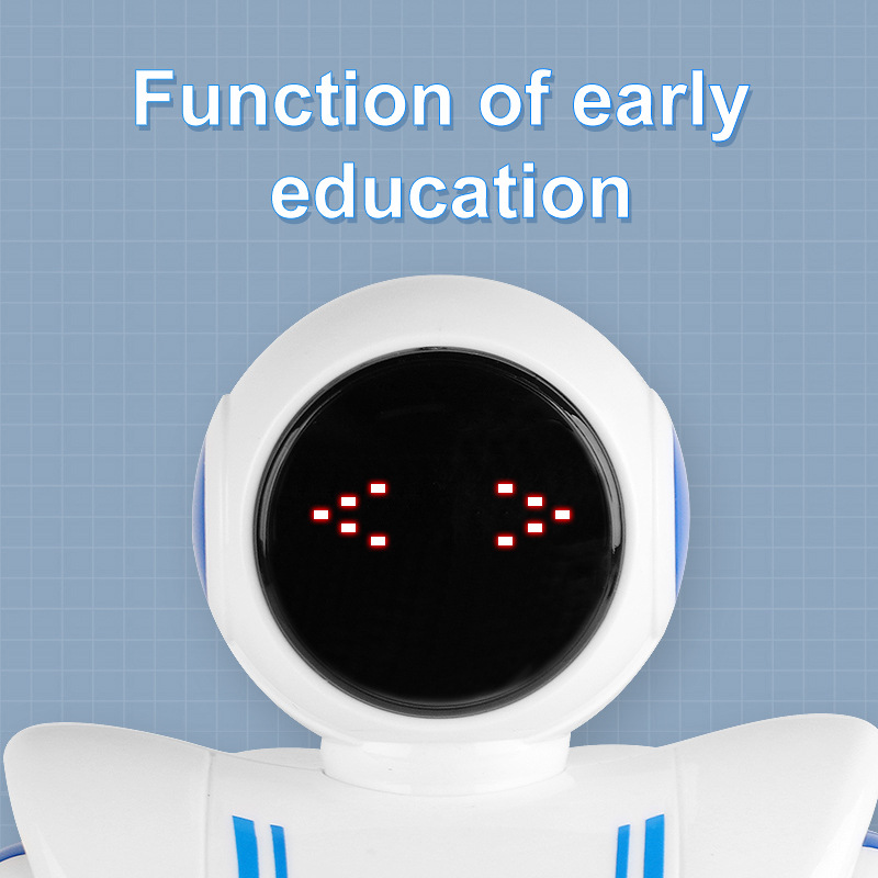 Infrared Smart Remote Control Action Programming Rc Walking Robot with Lights and Sounds - Imagem 2