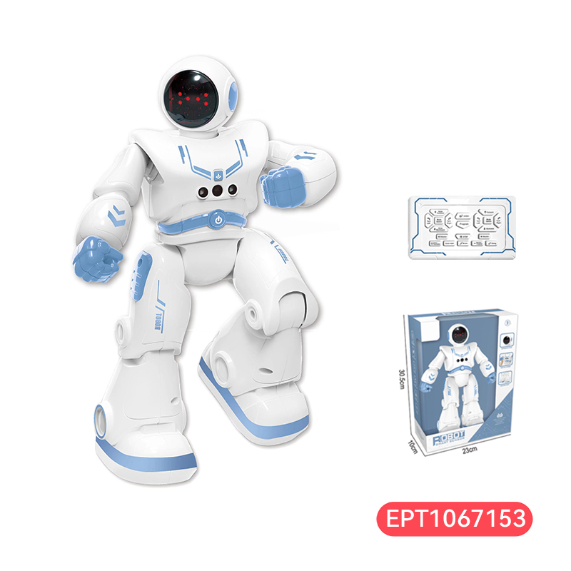 Infrared Smart Remote Control Action Programming Rc Walking Robot with Lights and Sounds - Imagem 5