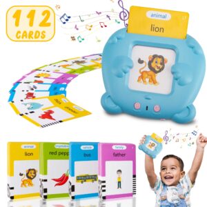 Toddler Educational Alphabet Audible Card Early Education Device Learning Talking Flash Cards
