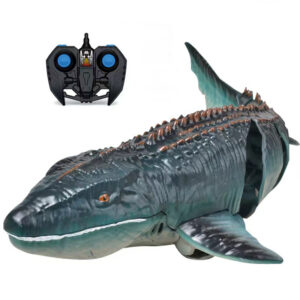 Wholesale  2.4G Rc Cangaroo Electric Remote Control Shark Water Spray Lights Whale Can Be Launched Boat Children'S Toys