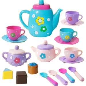 Fun Afternoon Tea Heart Dessert Children's House Party Tea Set Kitchen Toys