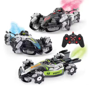 2.4G 13Ch 360 Rolling Wholesale Stunt Spray Remote Control Car Water Spraying Rc Trucks With Sound