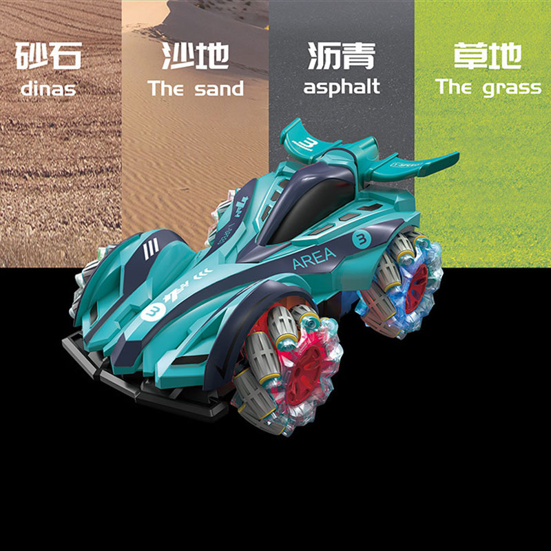 6Ch Rc Sports Car Lights Sound Rc Remote Control Cars Stunt Dumper Flip Wholesale Crazy Fancy Car Toy - Image 6