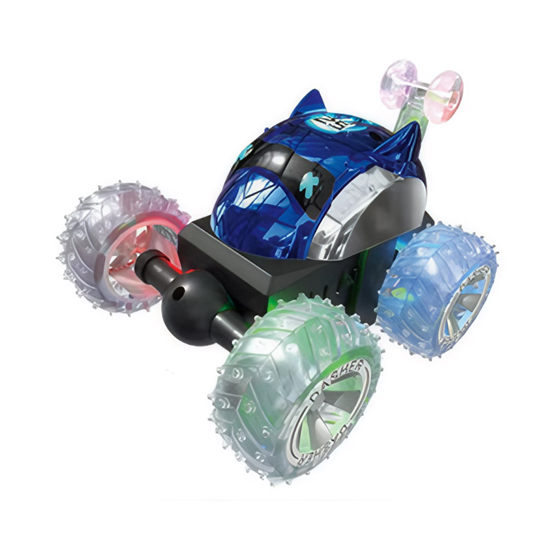 2.4G RC Car Bright Wheel Music Defection 360 Crazy Hot Remote Control Cars with Lights
