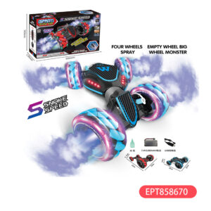 Dual Remote Control Four-Wheel Large Light Wheel Twist Rc Twister Stunt Car Speed Drift Racing Cars With Lights And Music
