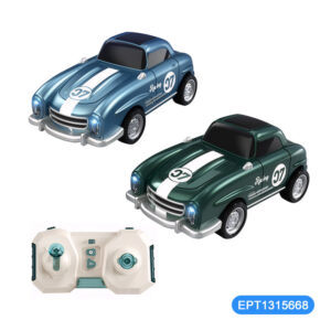 1:46 2.4G 4-Way Mini Rc Speed Race Car Classic  Remote Control Car Toys With Lights Sound
