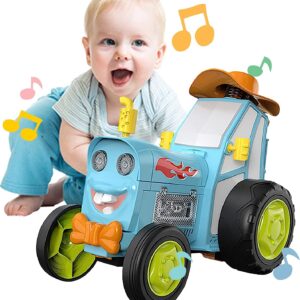 New 2.4G Crazy Stunt Jumping Car Funny Electric Remote Control Dancing Rc Jump Ramp Car Toy with Music Light