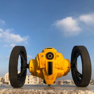 2.4G 4Ch Degree Rotation Lights Music Remote Control Bouncing Car Bounce Smart Stunt Roll Drive Boy Racing Rc Jumping Toy