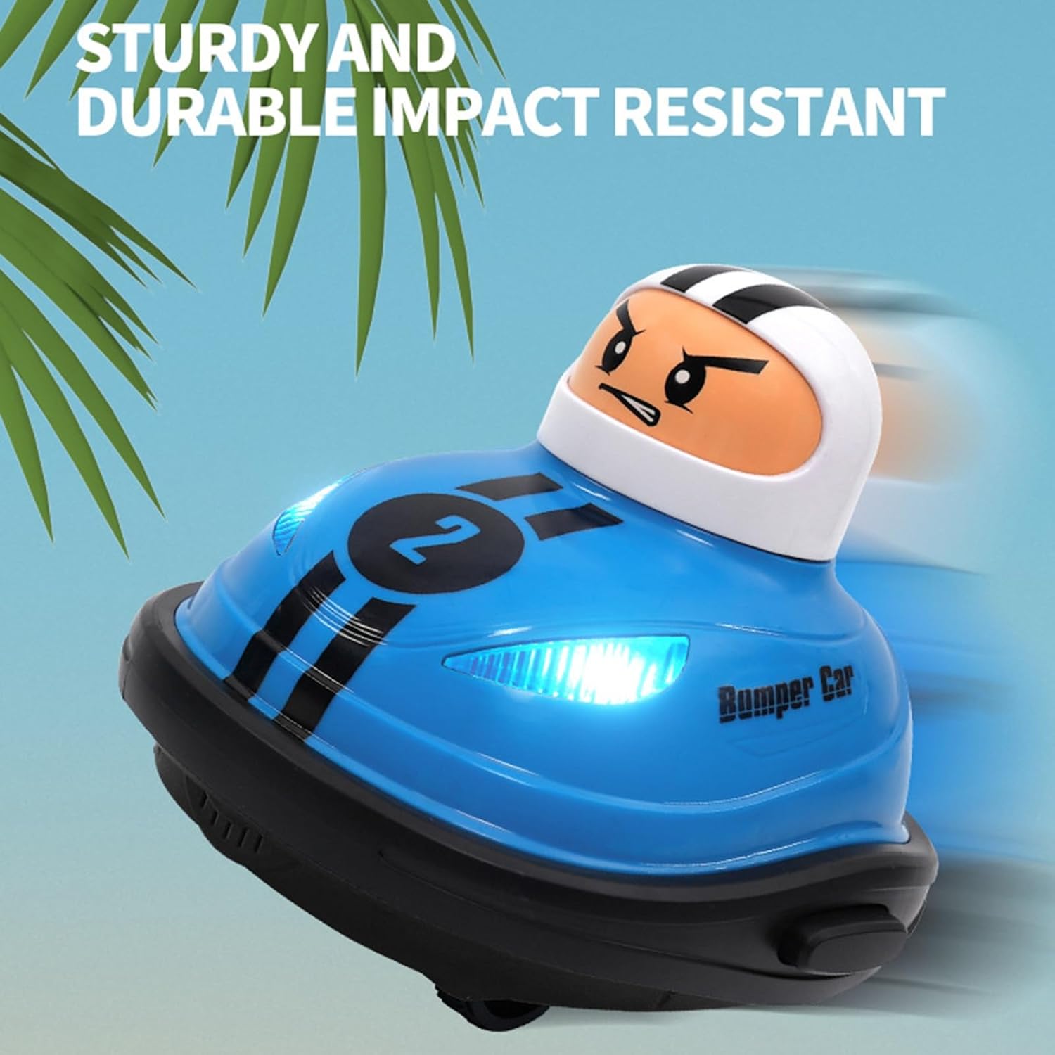 RC drift car 2.4G Super Battle Bumper Car Pop-up Doll Children's Remote Control Toys RC Bumper Car - Imagen 4