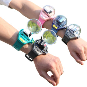 Factory Wholesale 2.4GHz Mini RC Wrist Hand Watch Remote Control Car Toy for Kids