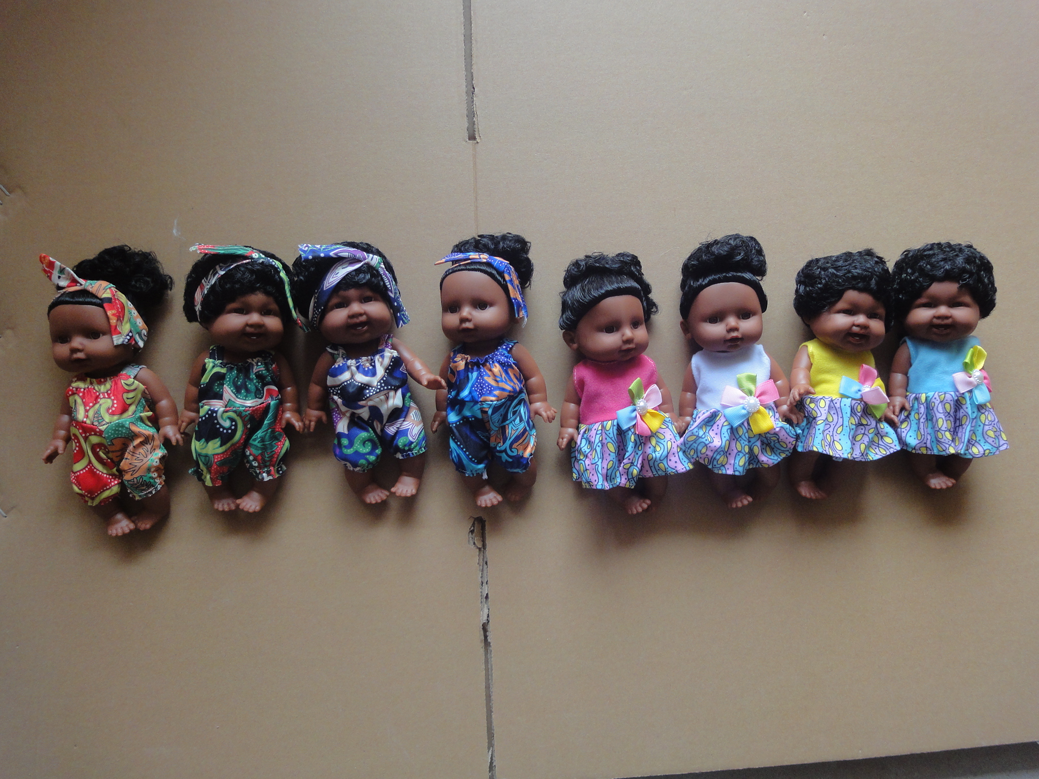 Wholesale 8-inch Vinyl Black Baby Girl Dolls - Imagen 2