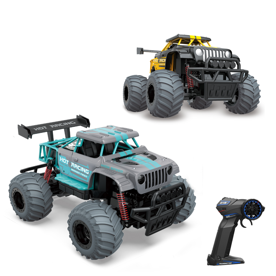27MHZ Electric Remote Control Colorful Racing Drift Stunt Off Road Car Children Toy