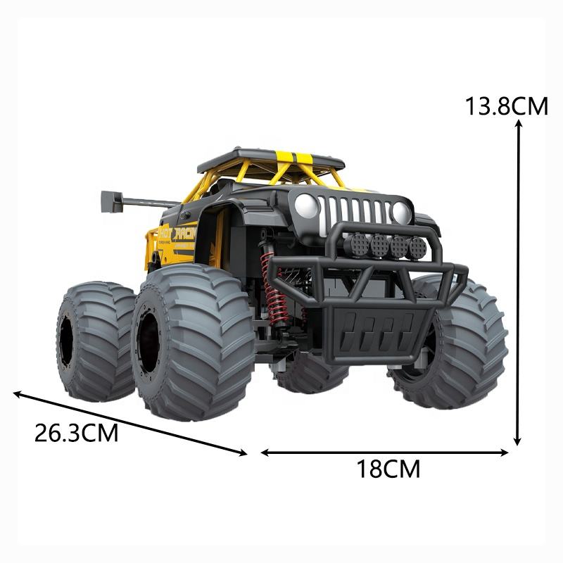 27MHZ Electric Remote Control Colorful Racing Drift Stunt Off Road Car Children Toy - Bild 5