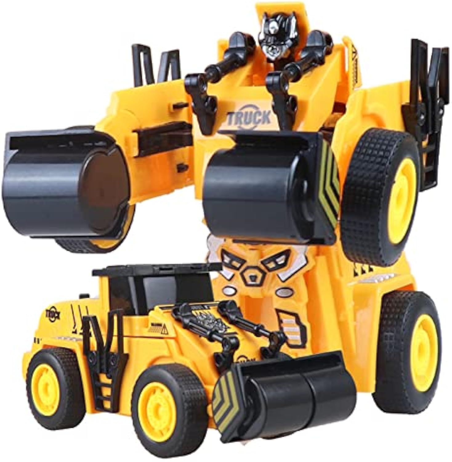 Gros autre véhicule d'ingénierie de déformation Robot Simulation garçons voiture camion enfants jouet de stockage jouets Bulldozer