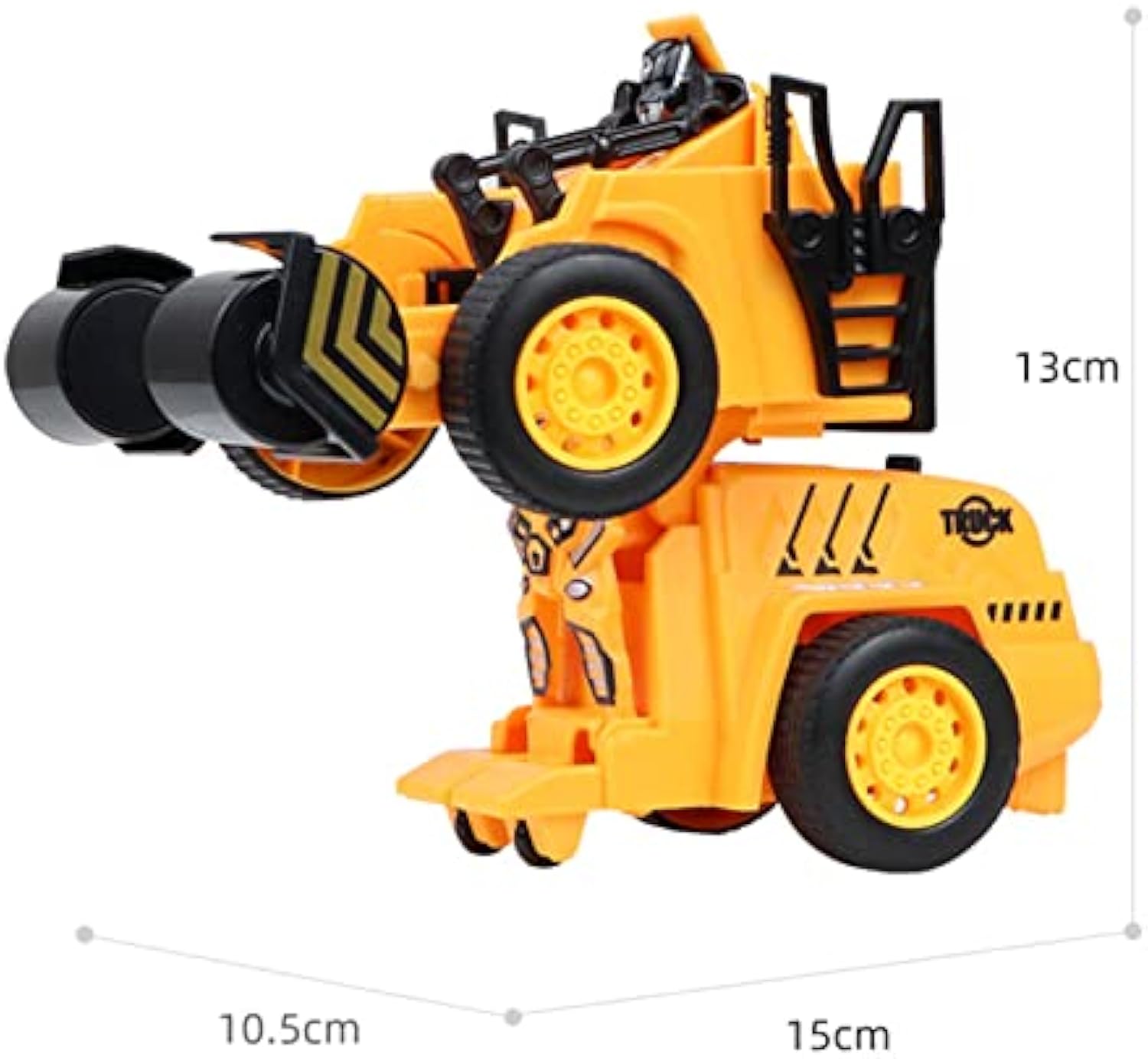 Gros autre véhicule d'ingénierie de déformation Robot Simulation garçons voiture camion enfants jouet de stockage jouets Bulldozer - Image 6