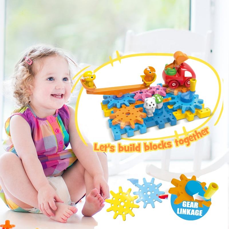 Toy Animals Building Blocks Toy Set in 31PCS Children Educational Toy Gear Paradise Blocks Construction Bricks Set - Imagen 4