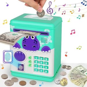 High Quality Kids Toy Mini Password Money Box Mini Atm Piggy Bank Toy Bank Safe Money Box Alcancia De Perro Tragamonedas