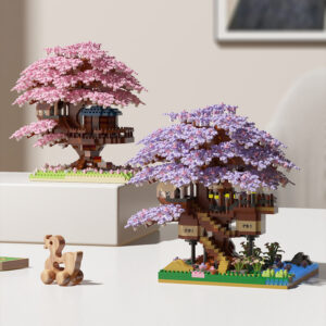 2151Pcs Building Blocks Flowers Construction Toy Set Plastic Gift Mini Potted Block Bouquet Bricks Diy Decoration Girls Toy