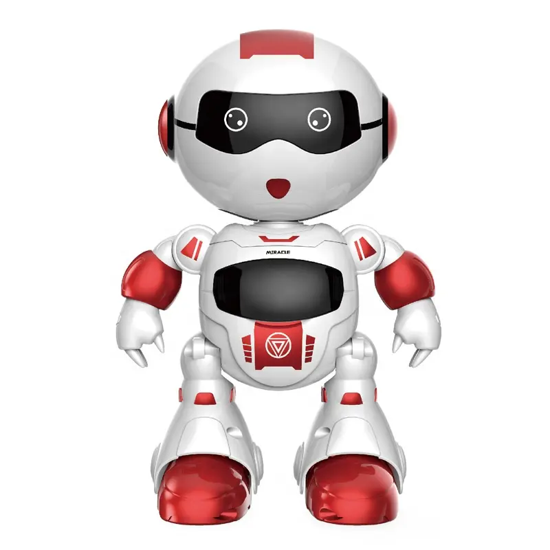 Kids Smart Robot Toy Intelligent Touch Induction Rc Robot Toy Dancing with Light and Music - Imagen 4