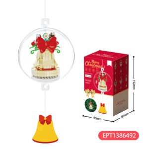 239Stücke Kinder Geschenk Weihnachten Glocken Schlitten Kranz Iglu Schneemann Weihnachtsmann Bausteine ​​Dekorationen Block Günstigen Preis Spielzeug