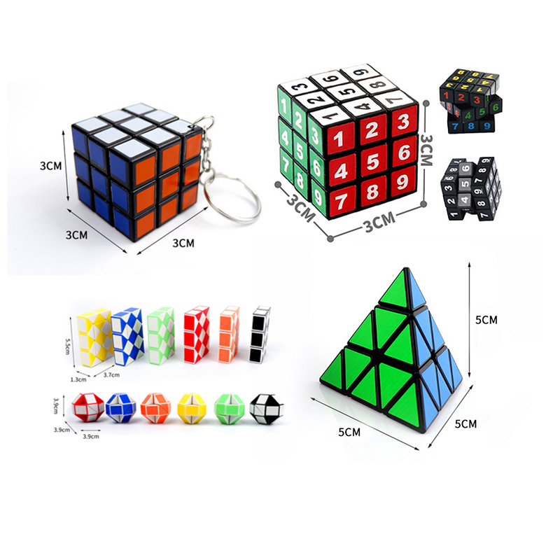 Wholesale 3x3 Magic Cube Hot Selling Mini Educational Puzzle Rubik's Toy for Children - Bild 2