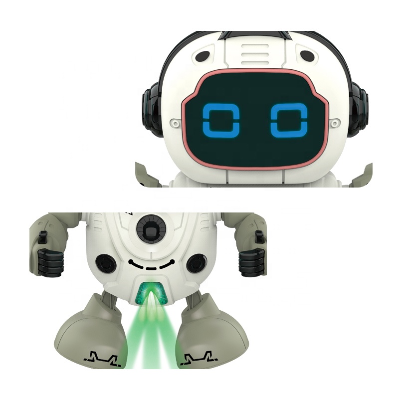 Newly Item Battery Operated Intelligent Dancing Robot Toy with Music and Light - Imagen 3