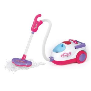 Playing House Toy Girl Mini Electric Vacuum Cleaners Cleaning Toys with Light