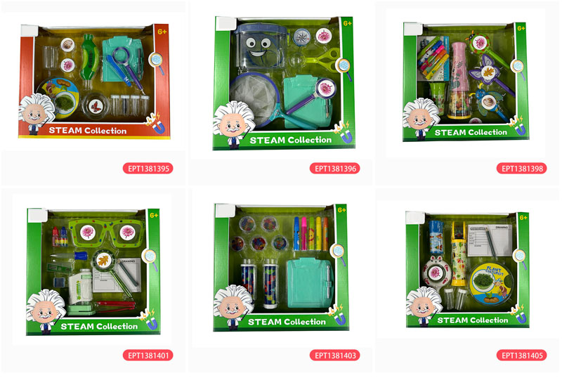 Science& Education Telescope Compass Whistle Experiment Toy Children Educational Experimental Microscope Toys - Image 4