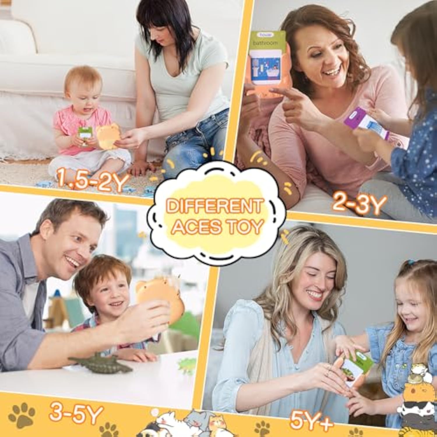 224 Sight Words Early Education English Machine Talking Flashcards Learning Toys Childhood Letter Kids Toy for Toddler - Image 3
