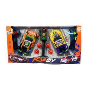 11/22 Double Frequency Four Channel Remote Control Traffic Light Racing Car