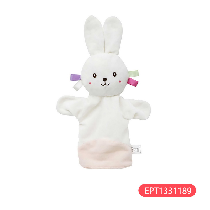 Animal Soothing Plush Hand Puppet Children's Soft Finger Toys - Image 2