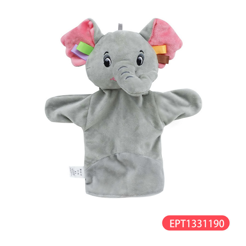 Animal Soothing Plush Hand Puppet Children's Soft Finger Toys - Image 3