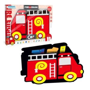 Hot Selling Fire Truck Learning Board Baby Books Educational Toys Montessori Toys Playing Home Learning Board