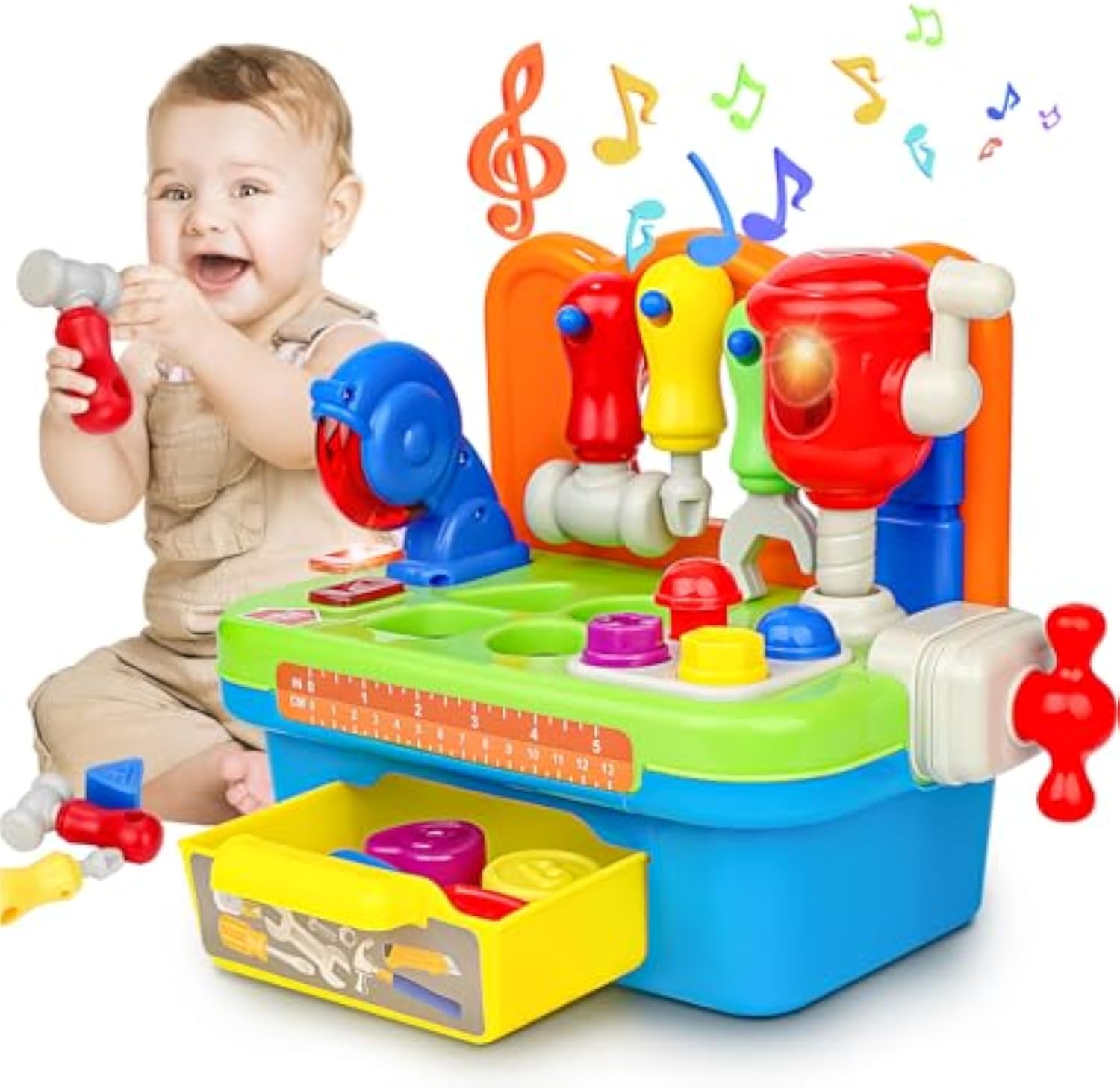Role Play Little Worker Simulation Tool Toys Plastic Shape Sorter Toy Bb Other Pretend Play Toy Mechanic Tool Box Set