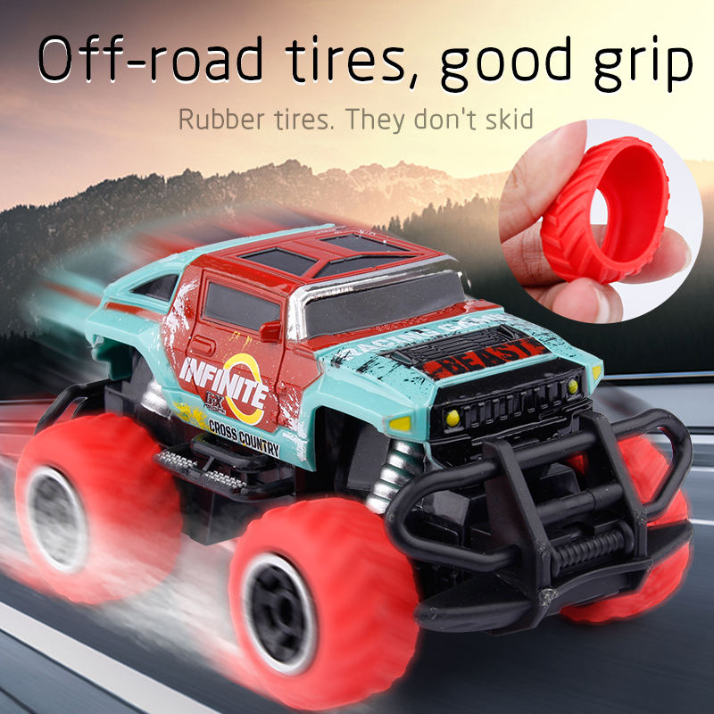 Al por mayor 1/43 Control remoto inalámbrico de cuatro vías Mini Graffiti Off Road Climbing Racing Car - Imagen 3
