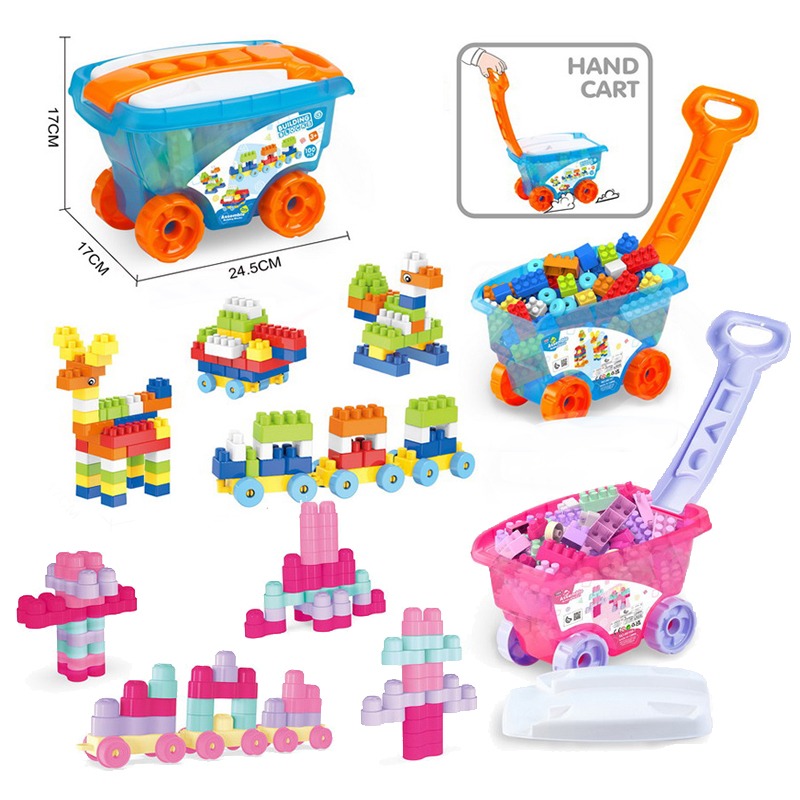140PCS Building Bricks Block Block Kids Toys Educational Learning Building Bricks 2025 para criança