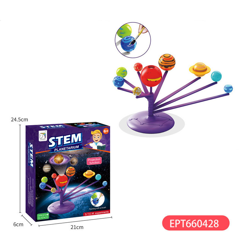 Plant Ecological Meteorological Station Stem Weather Toy Educational Kid Creative Experiments Green Science Toys - Bild 3