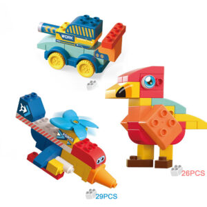 26PCS GRAND PARROT PARROT BUILGIED BLOCK HOUSE TOY