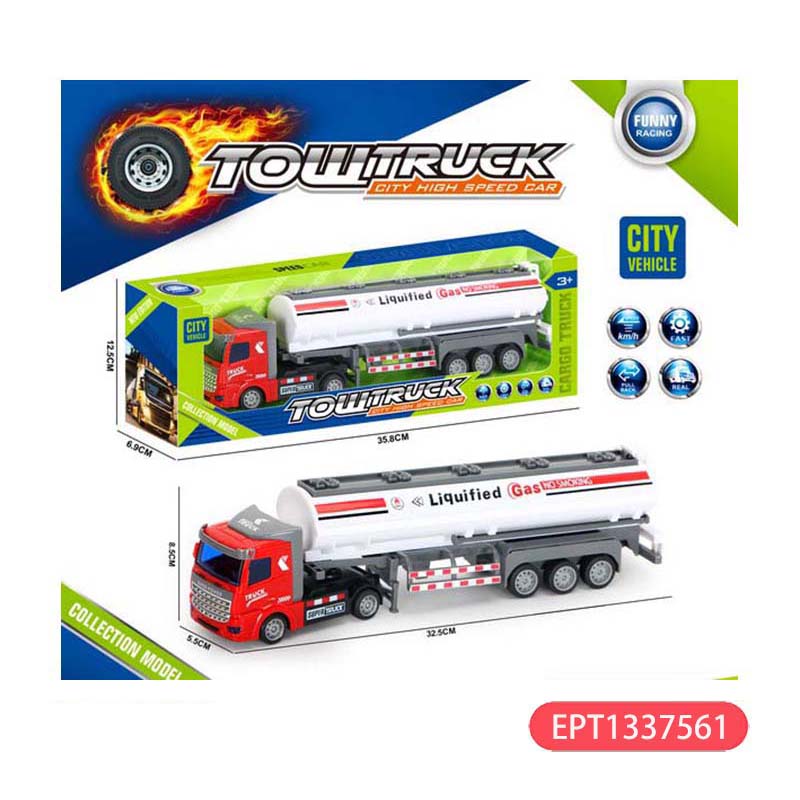 Alloy Pull Back Container Friction Truck Cars Toy Car - Bild 5