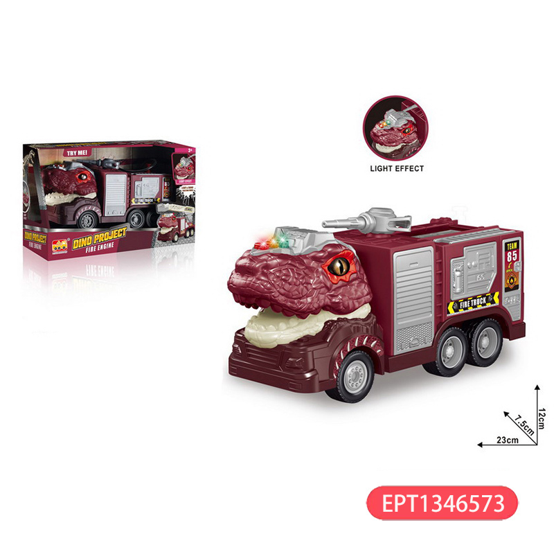 Tyrannosaurus Rex Light Sound Dump Truck Dinosaur Car Toy Lighting With and Music - Bild 3