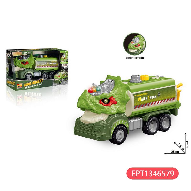 Tyrannosaurus Rex Light Sound Dump Truck Dinosaur Car Toy Lighting With and Music - Bild 6