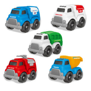 Sliding Environmental Protection Cartoon Mini Cars Kids Small Cartoons Car Toy